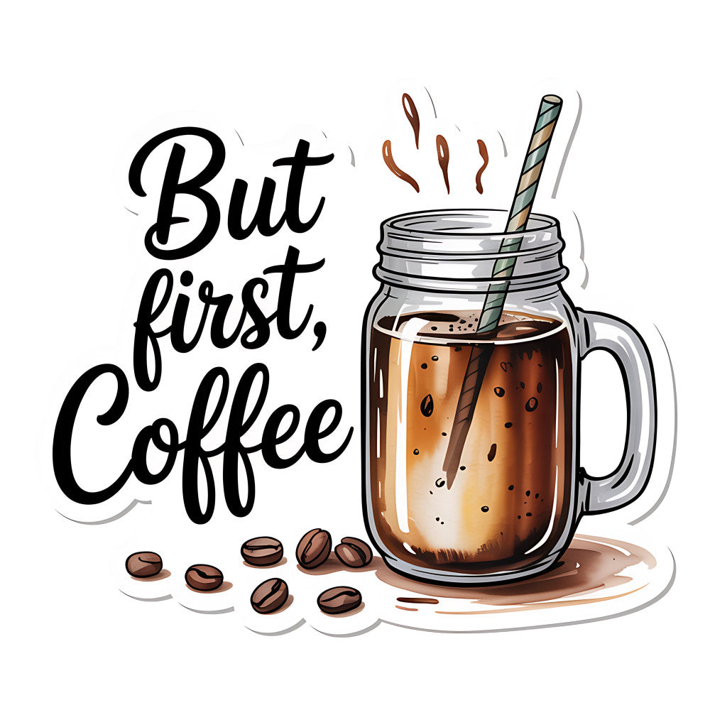 Coffee Quotes Fabric Panel 7
