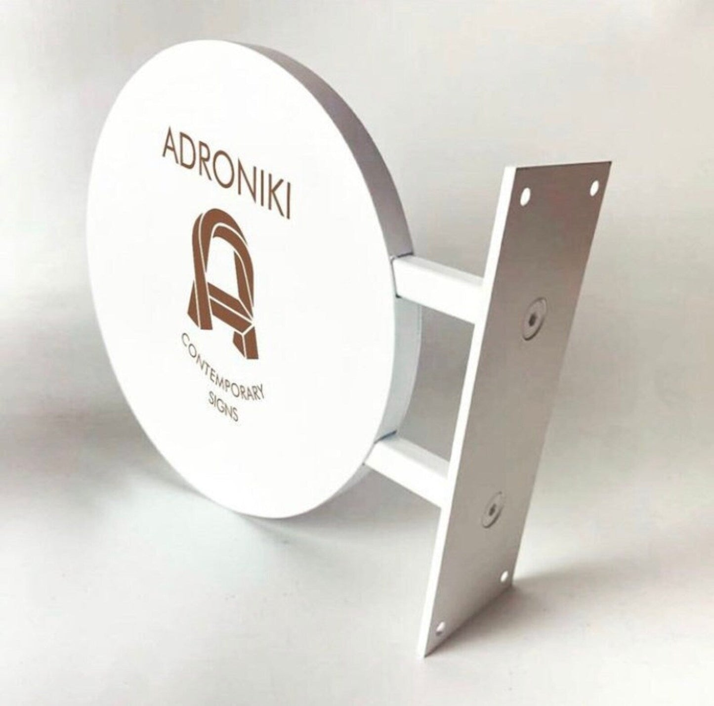 Custom Metal Business Logo Sign – Outdoor Storefront Sign