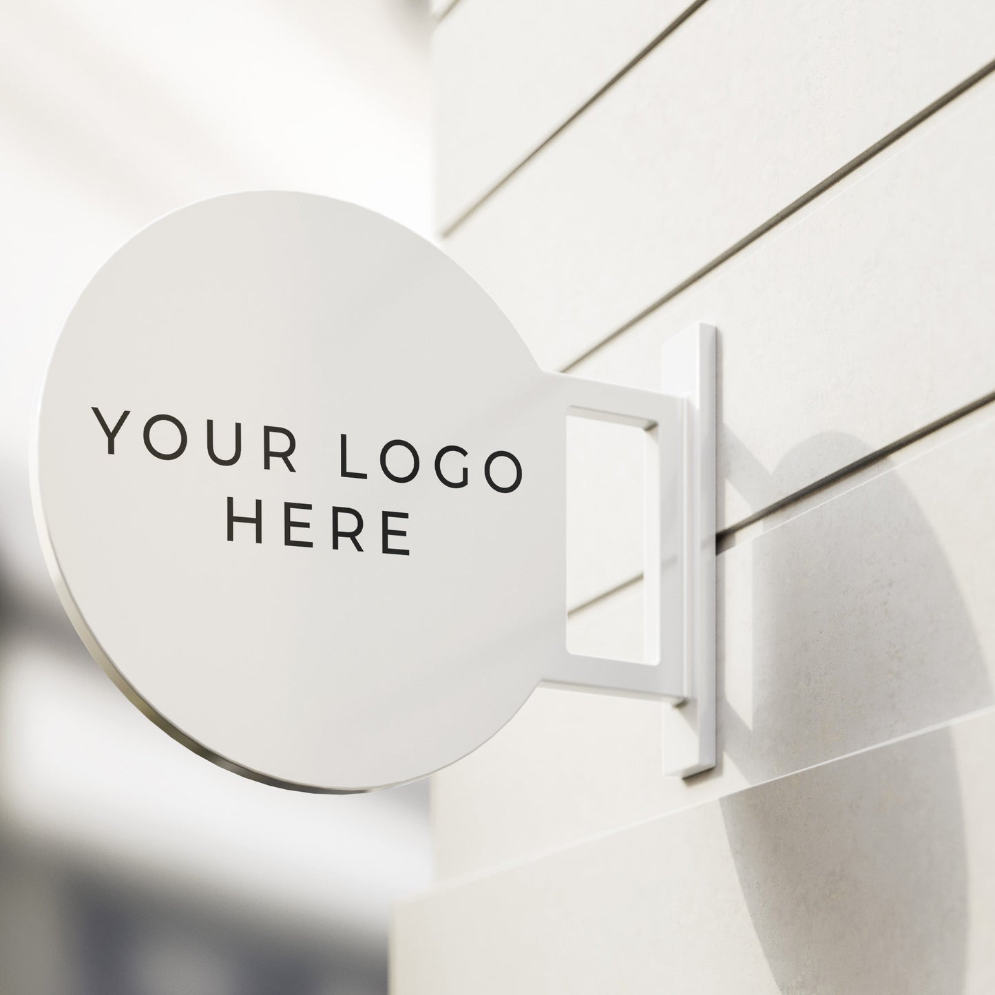 Custom Metal Business Logo Sign – Outdoor Storefront Sign