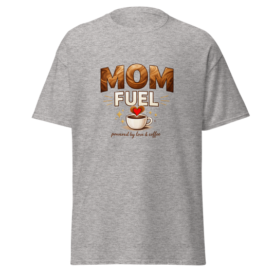 Mom Fuel Shirt – Powered by Love & Coffee T-Shirt – Cute Mom Tee – Mother’s Day Gift Idea