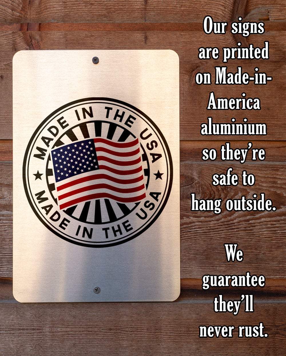 Wake Up and Smell The Coffee - Metal Sign